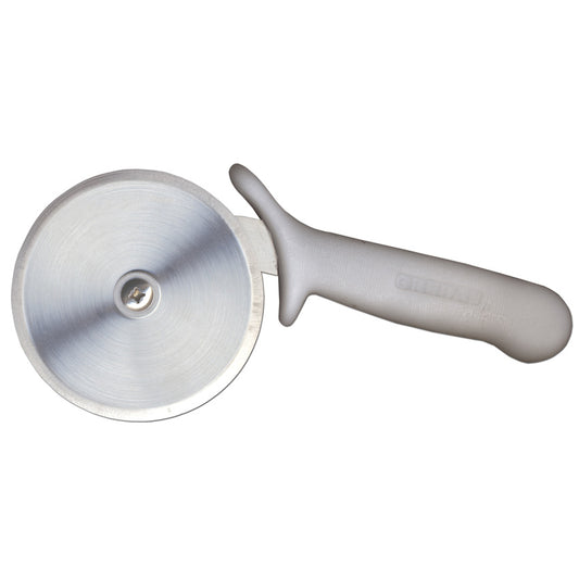 Omcan 12815 4" White Handle R-Style Pizza Cutter
