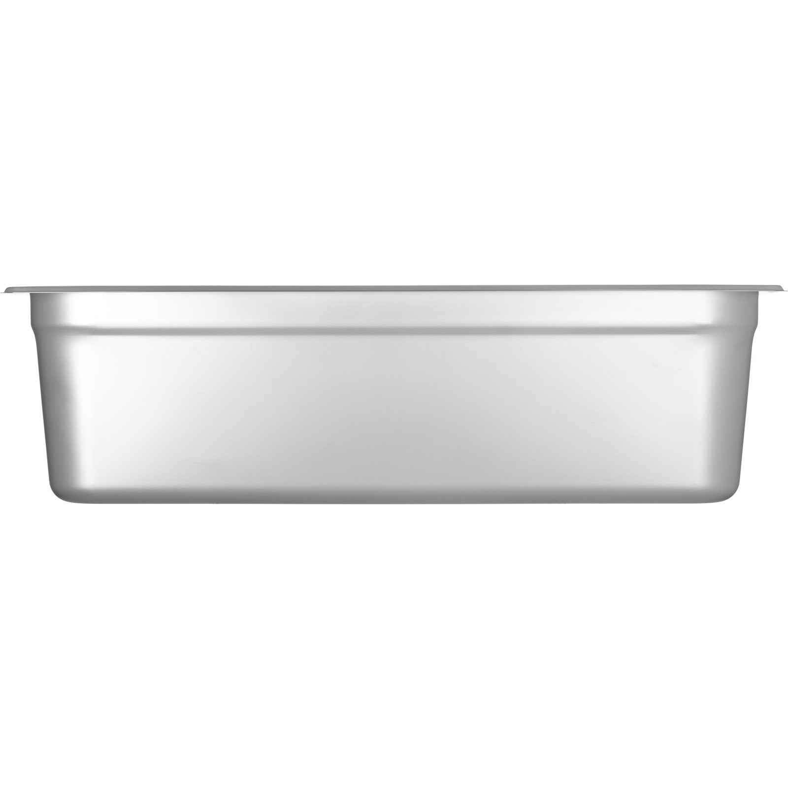 Carlisle 60700HL6 1/2 Size Stainless Steel DuraPan Light Gauge Steam Table Long Hotel Pan, 6" Deep
