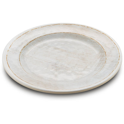 Carlisle 6400706 7" Buff Grove Melamine Bread And Butter Plate