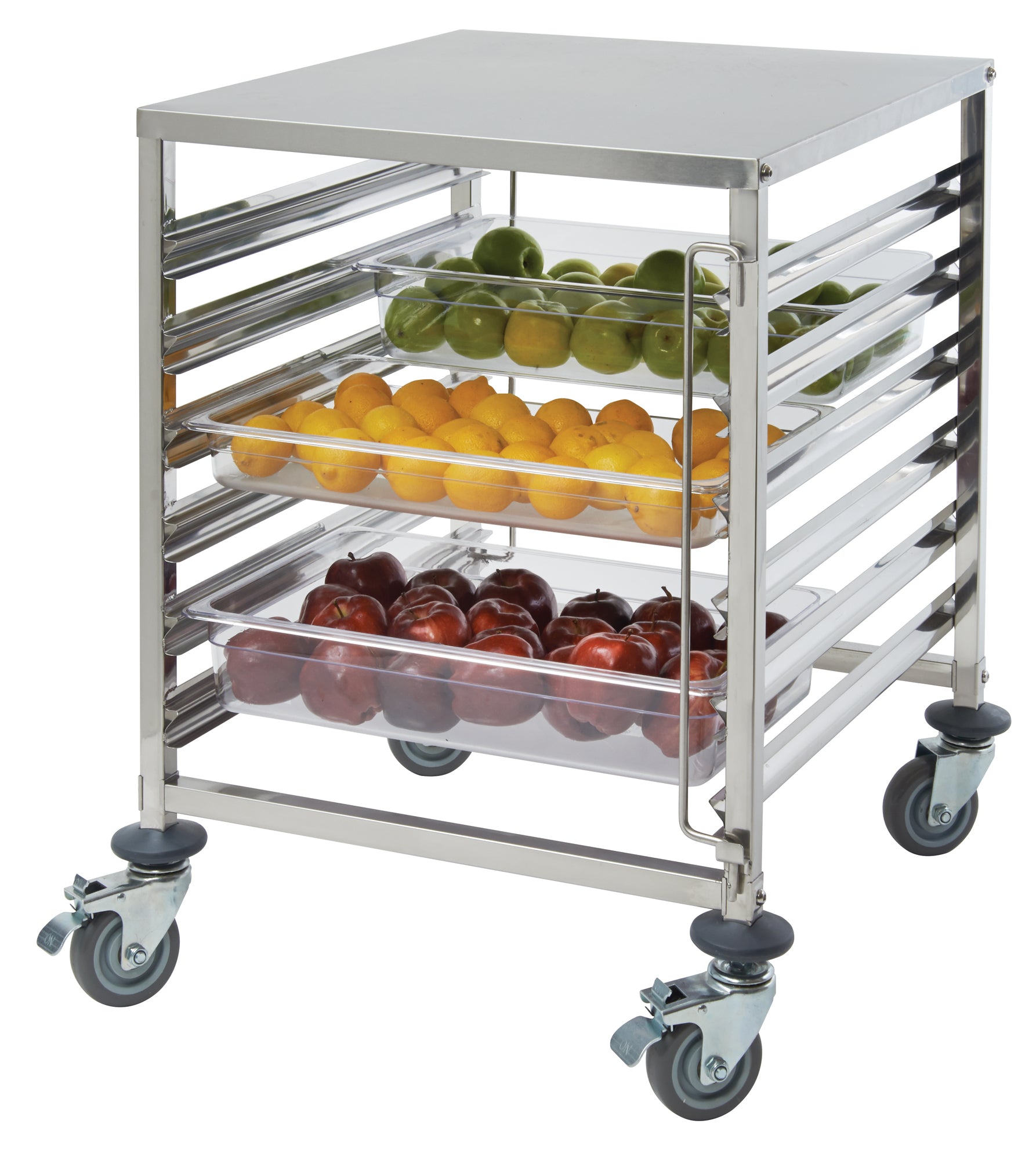 Winco SRK-12D 12-Tier Undercounter Double Size Steam Table Pan Rack