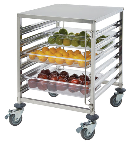 Winco SRK-12D 12-Tier Undercounter Double Size Steam Table Pan Rack