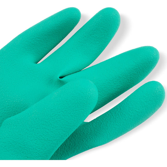 Carlisle 19NU-S Small Green Rubber Nitrile Dishwashing Glove