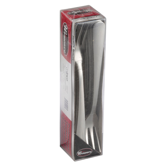 Winco 0082-07 Windsor Oyster Fork, 18/0 Medium Weight (2dozens/pack)