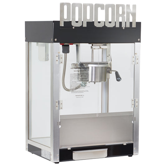 Winco 11045 Benchmark Metropolitan Popcorn Machine - 4 oz Kettle