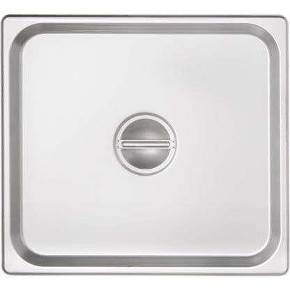 Carlisle 607230C 2/3 Size Stainless Steel DuraPan Steam Table Hotel Pan Handled Cover