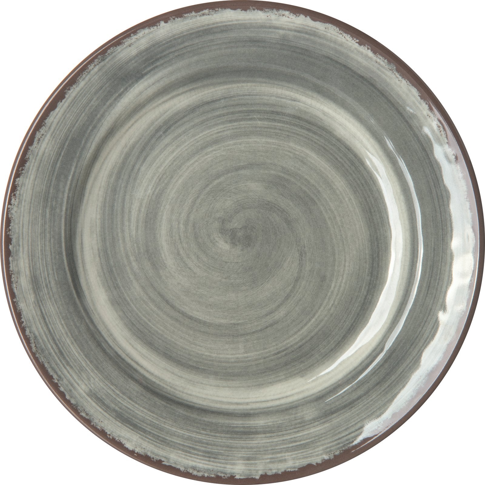 Carlisle 5400718 7" Smoke Mingle Melamine Bread And Butter Plate