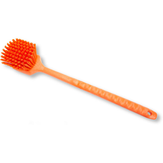 Carlisle 40501EC24 20" Orange Sparta Color Coded Floater Scrub Brush
