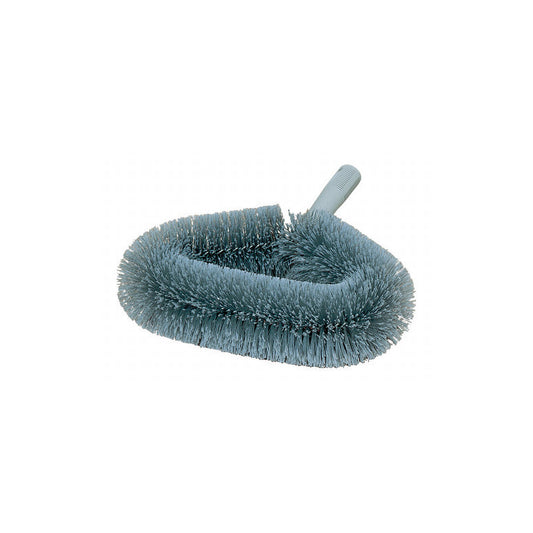 Carlisle 36340100 Gray Wide Soft-Flagged Wall Duster With PVC Bristles