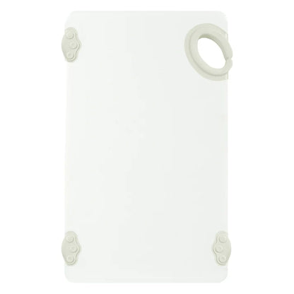 Winco CBN-610WT 6"x10"x1/2" White Cutting Board with Hook