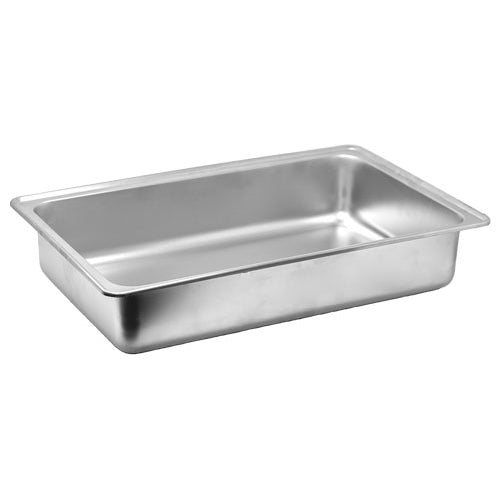 Omcan 80908 Full Size Stainless Steel Dripless Water Pan 4" Depth