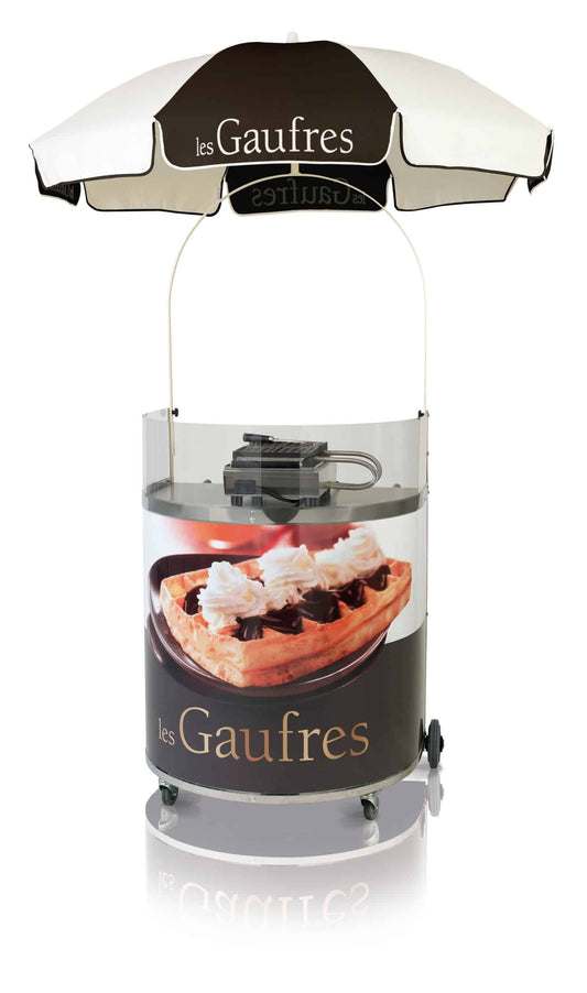 Eurodib KAEB02 Waffle Maker Cart