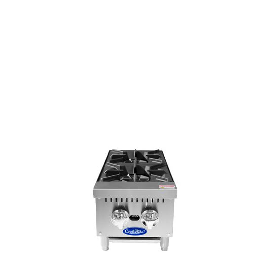 Atosa ACHP-2-NG 12" Natural Gas Two Burner Heavy Duty Hotplate