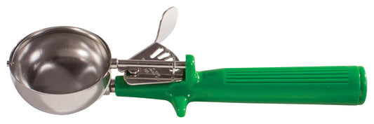 Winco ICOP-12 Size 12 Green Ice Cream Disher