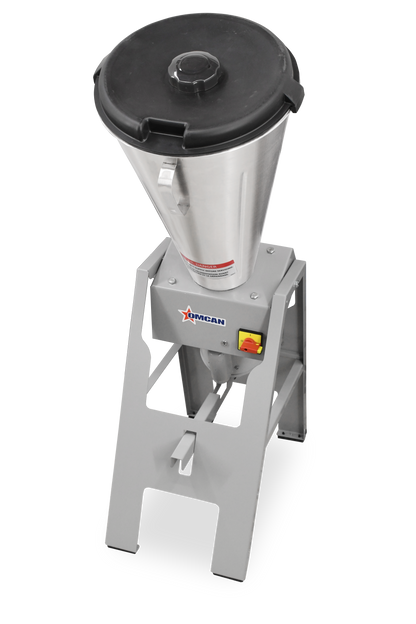 Omcan 37969 16 Qt. (15 Liter) High Performance Stainless Steel Vertical Tilting Blender