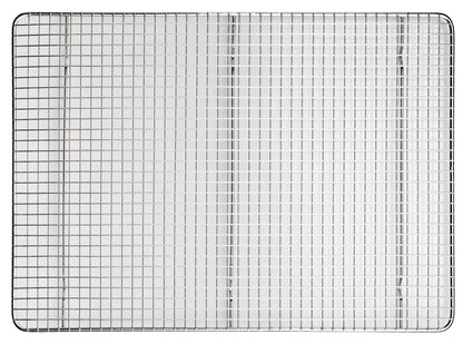 Winco PGWS-1216 12" X 16-1/2" Stainless Steel Pan Grate for Half-size Sheet Pan