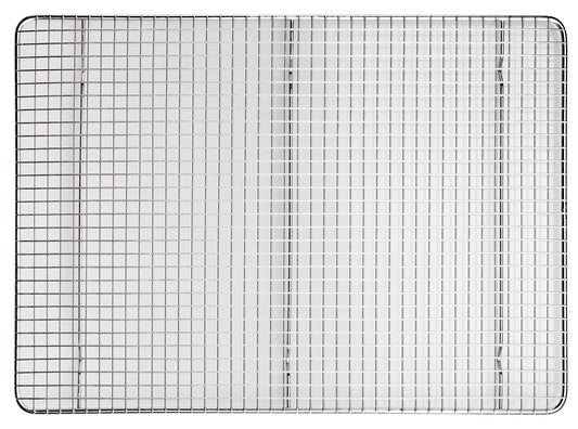 Winco PGWS-1216 12" X 16-1/2" Stainless Steel Pan Grate for Half-size Sheet Pan