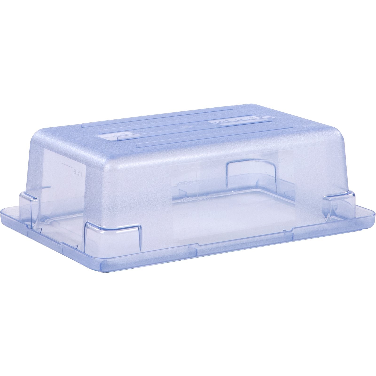 Carlisle 10611C14 3.5 gal Blue Polycarbonate StorPlus Color-Coded Food Storage Container