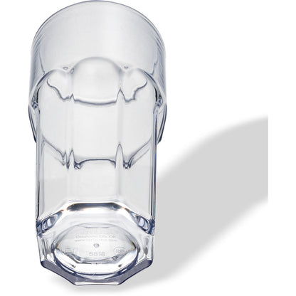 Carlisle 581607 16 oz Clear SAN Louis Tumbler