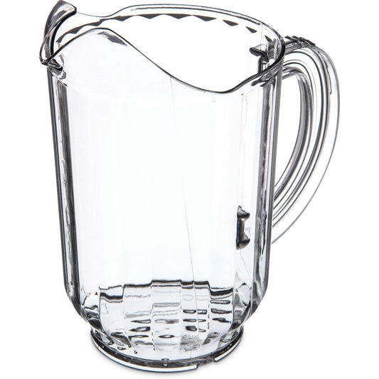 Carlisle 554607 60 oz Clear SAN Versapour Pitcher