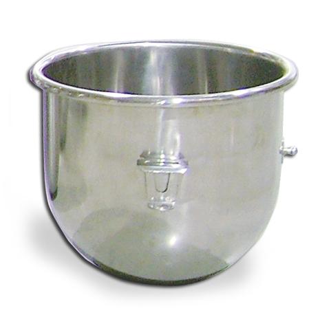 Omcan 14246 20 Qt Stainless Steel Mixer Bowl for Hobart Mixers