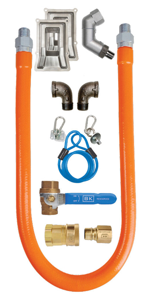 BK Resources BKG-GHC-5048-SWSP3 1/2" X 48" Set-Pro Connector Kit