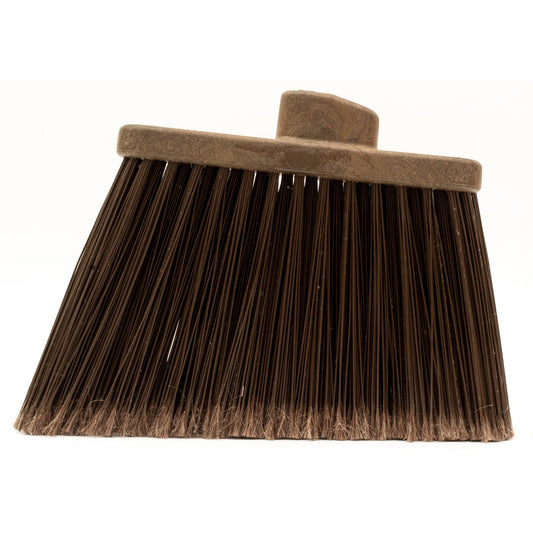 Carlisle 36867EC01 Brown OmniFit Color-Code Flagged Broom Head