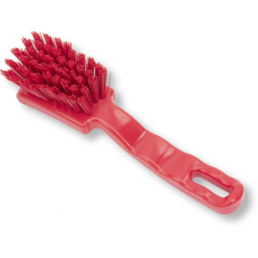 Carlisle 41395EC05 7" Red Sparta Color Coded Detail Brush
