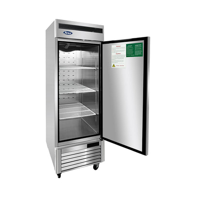Atosa MBF8505GRL Single Door Bottom Mount Reach-In Refrigerator (Left-Hinged)