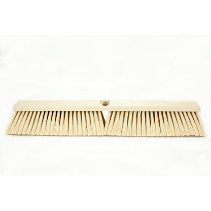 Carlisle 41890EC25 18" Tan Color Coded Omni Sweep Push Broom Head