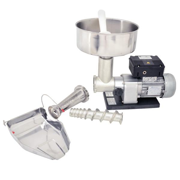 Omcan 41418 Electric Medium Duty Tomato Squeezer with 0.4 HP Motor and Stainless Steel Cover