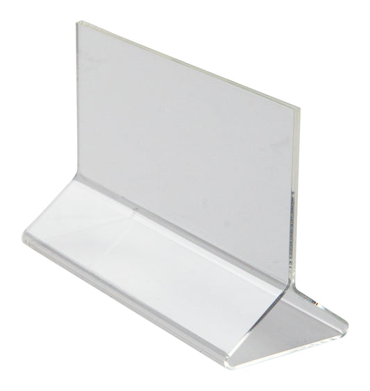 Winco ATCH-53 5-1/2" x 3-1/2" Acrylic Table Sign Holder