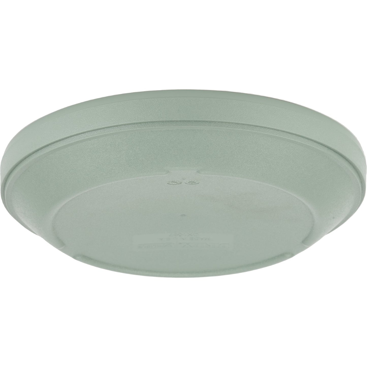 Carlisle DX108784 9-1/2" DIA 1-7/8" H Sage Pellet Underliner for Wax Base