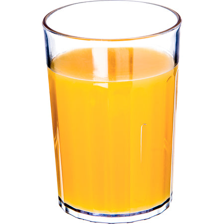 Carlisle 110807 8.5 oz Clear SAN Bistro Tumbler