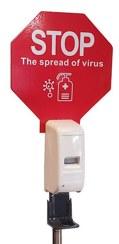 Omcan 46686 Freestanding Touch-Less Hand Sanitizer Dispenser