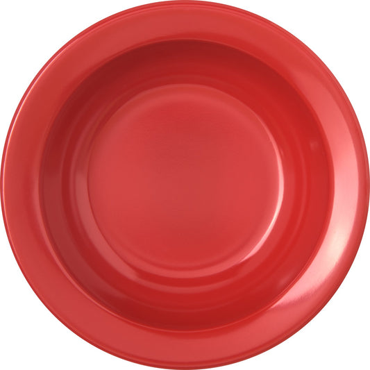 Carlisle 4353205 3.5 oz Red Dallas Ware Melamine Fruit Bowl