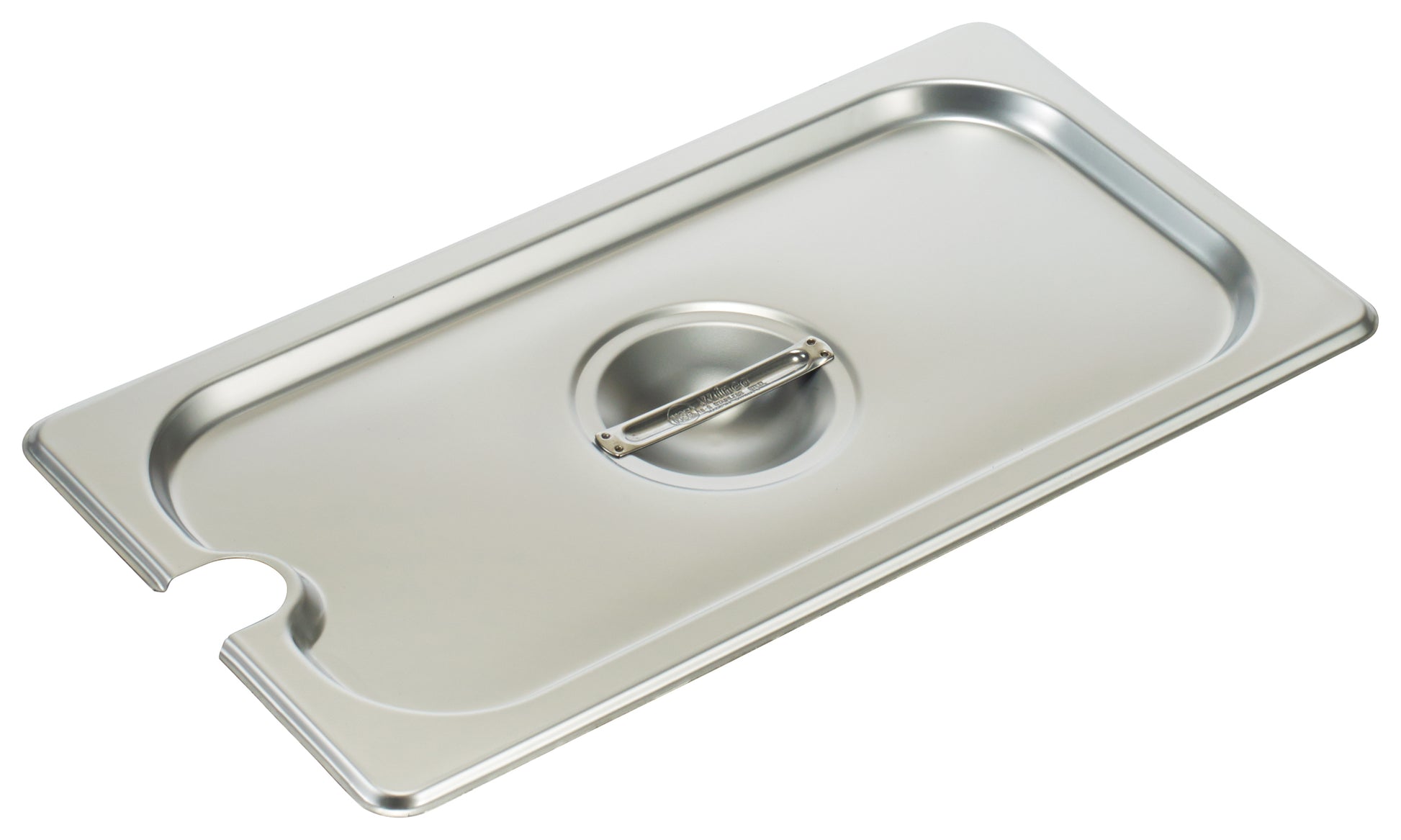 Winco SPCT 1/3 Size Stainless Steel Slotted Steam Pan Cover