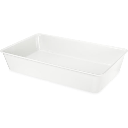 Carlisle 5552437 Full Size Bavarian Cream Melamine Balsam Pan 4" Deep