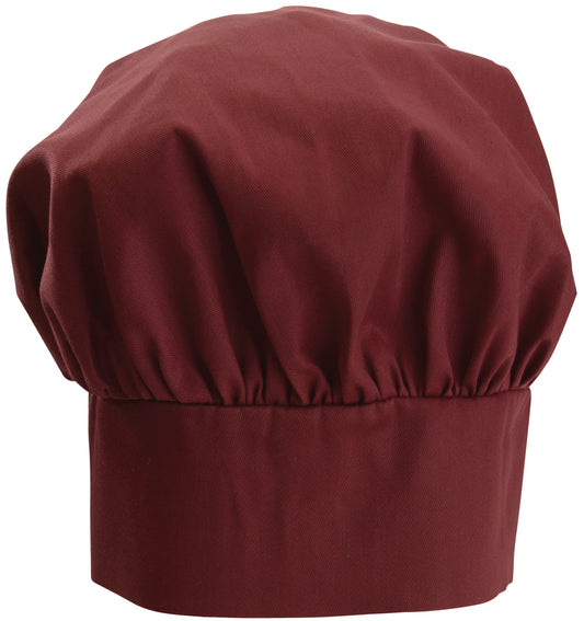 Winco CH-13BG 13" Burgundy Chef Hat