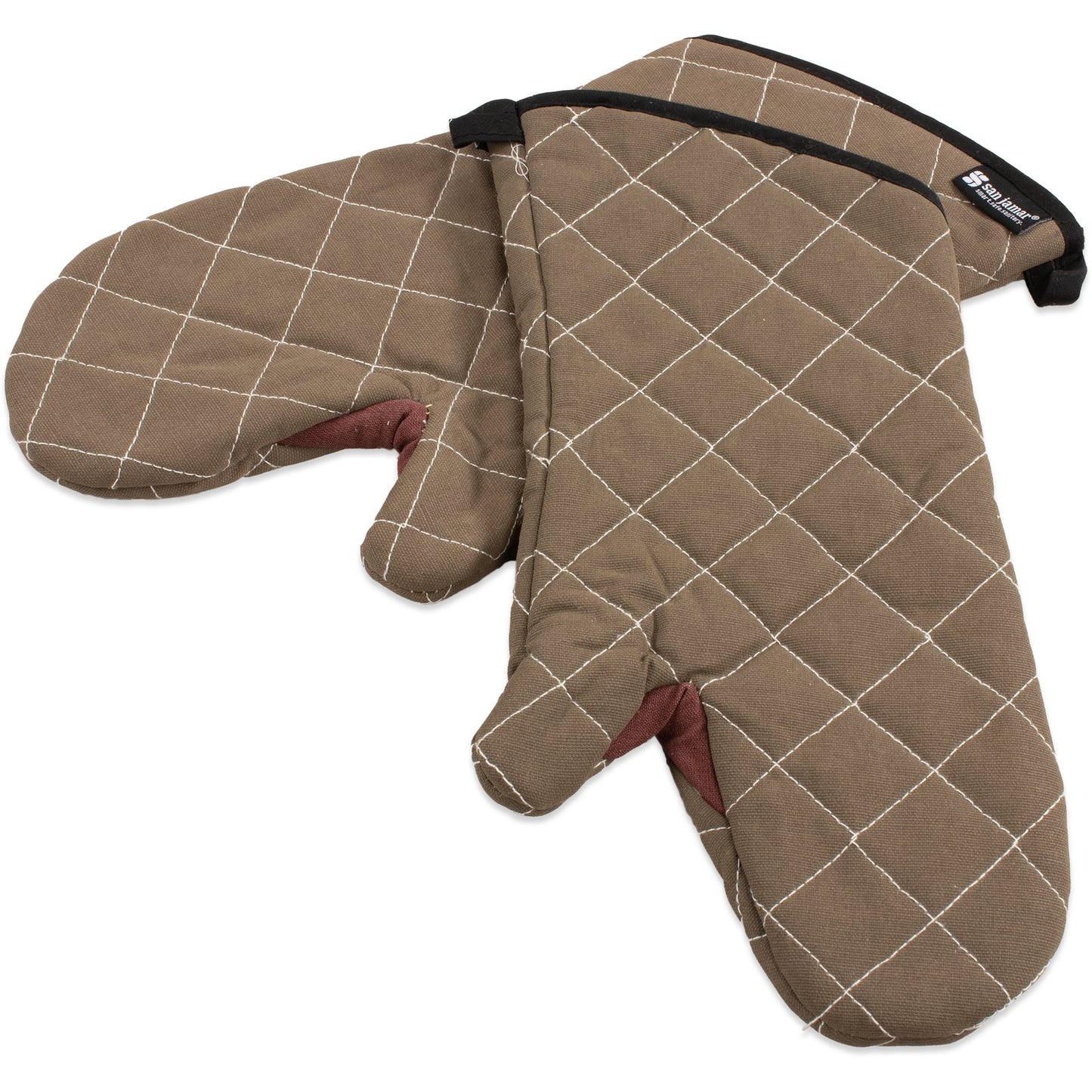 Carlisle 800FG15 15" Tan Cotton Blend Bestguard Ovenmitt
