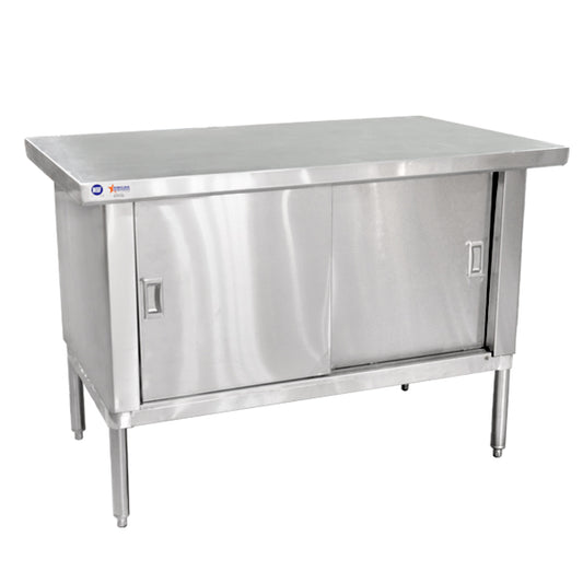 Omcan 24402 30" x 72" 304 Stainless Steel Knock-down Worktable