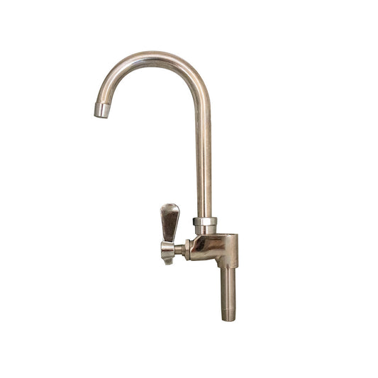 BK Resources EVO-AF4G Stainless Steel Evolution Add A Faucet 4" Gooseneck Spout