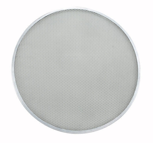 Winco APZS-17 17" Aluminum Seamless Pizza Screen