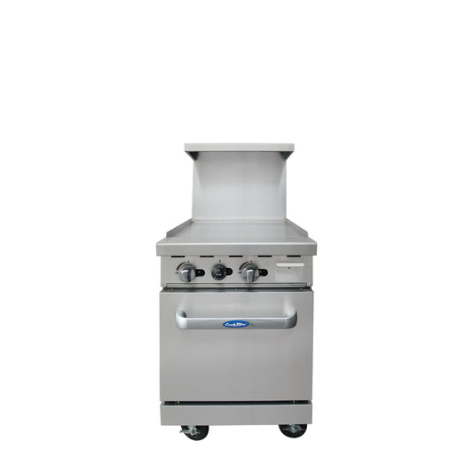 Atosa AGR-24G-LP 24" Liquid Propane Gas Range with 24" Griddle