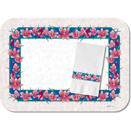 Carlisle DX5243I 12-3/4" x 16-5/8" Freesia Recycled Tray Cover Size: I w/ Straight Edge/Round Corner
