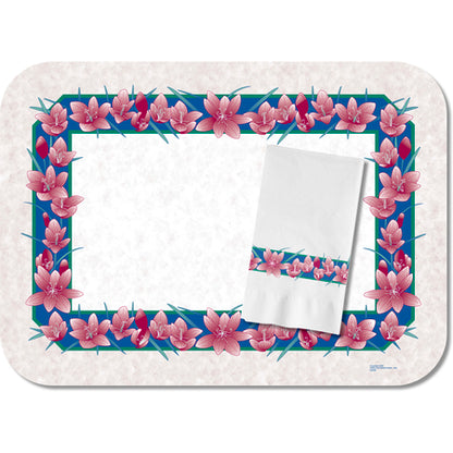 Carlisle DX5243I 12-3/4" x 16-5/8" Freesia Recycled Tray Cover Size: I w/ Straight Edge/Round Corner
