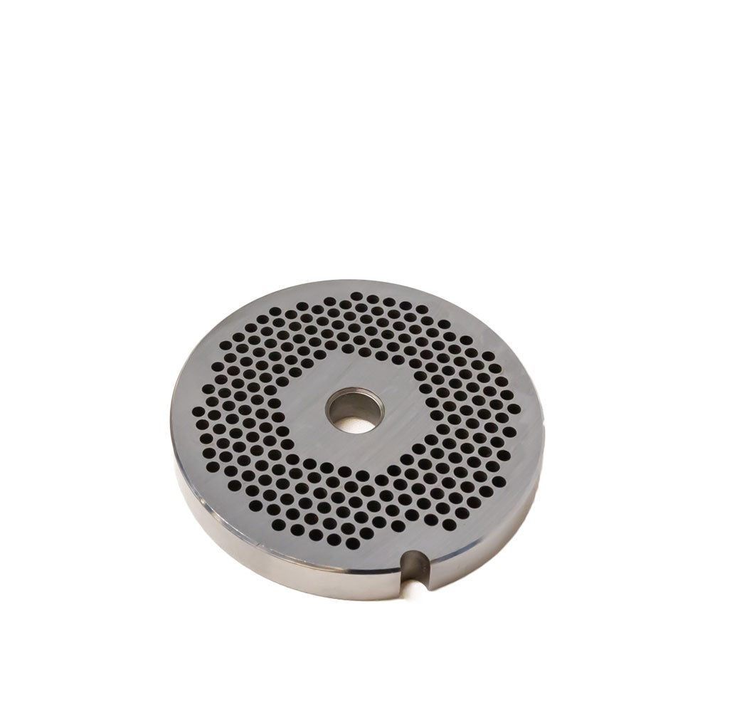 Omcan 11245 #22 One Notch/Round Carbon Steel Hubless Machine Plate, 3mm (3/32")