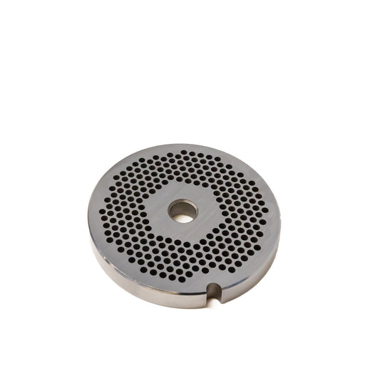 Omcan 11245 #22 One Notch/Round Carbon Steel Hubless Machine Plate, 3mm (3/32")