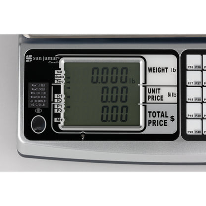 Carlisle SCDG30LFT Silver Legal for Trade Scale