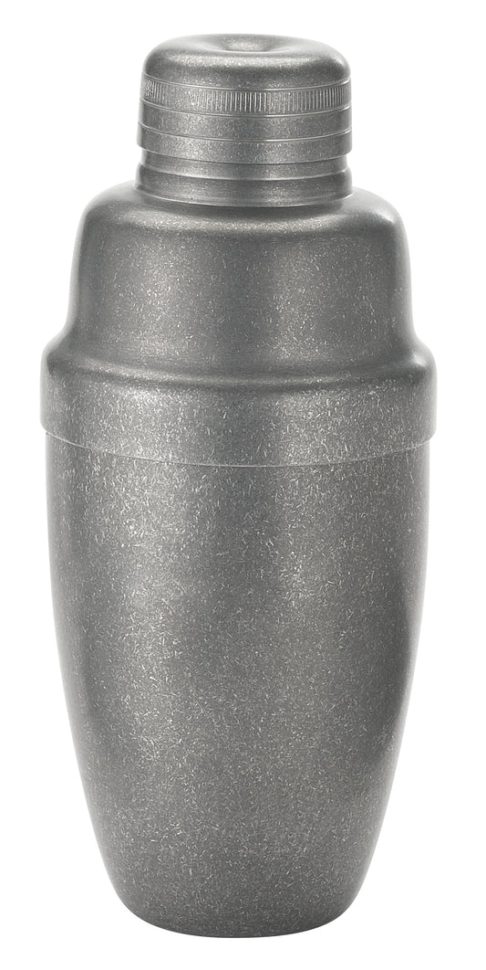 Winco BASS-16CS 16 oz. Crafted Steel Finish 3-Piece After 5 Shaker Set