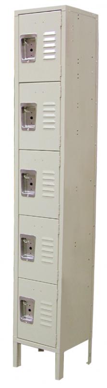 Omcan 13132 Steel Painted 5-Tier Locker